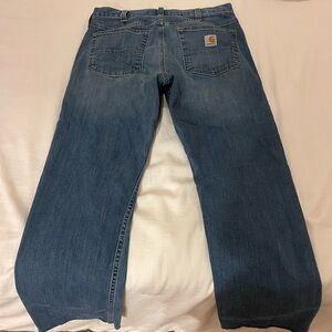 Carhartt Cut Off Men's Blue Jeans